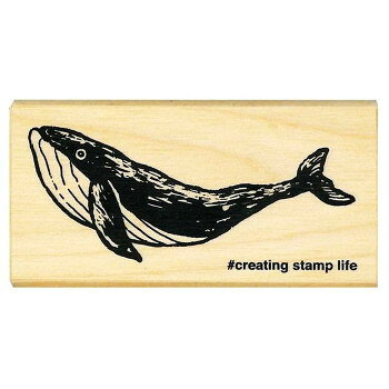 こどものかお Nアイラブスタンプ クジラ 1535-018