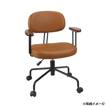 藤沢工業(TOKIO) オフィスチェア OCQ23LF ブラウン [ラッピング不可][代引不可][同...