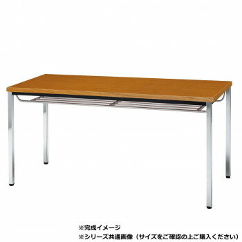 藤沢工業(TOKIO) ミーティングテーブル TDW-1260TK チーク [ラッピング不可][代引不可][同梱不可]