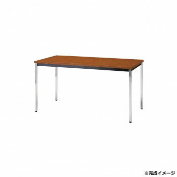 藤沢工業(TOKIO) ミーティングテーブル TDW-1575K チーク [ラッピング不可][代引不可][同梱不可]