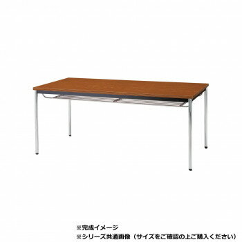 藤沢工業(TOKIO) ミーティングテーブル TDW-1845TM チーク [ラッピング不可][代引不可][同梱不可]