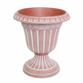 Plastic Bowls - 村田屋産業 ローマプラポット L Brick red 3656