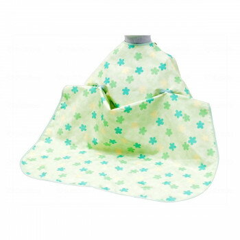 ウェルファン 食事用エプロン ホック止めタイプ NC クローバーグリーン 009421