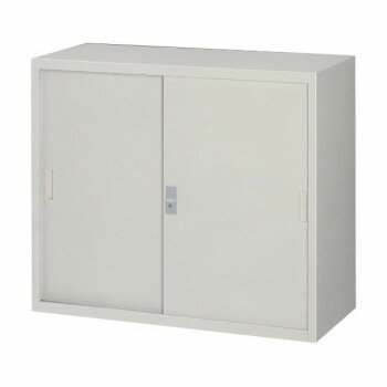 A4対応書庫 引違スチール戸 H750 棚板1枚付 ニューグレー COM-FS40-G7 [ラッピング...