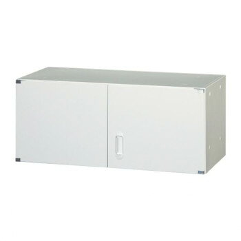壁面収納家具/D:450・ホワイトタイプ 上置専用両開戸 H380 棚板なし・錠なし ALPSホワイト色 COM-UAH-W4A [ラッピング不可][代引不可][同梱不可]