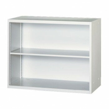 壁面収納家具/D:400・ホワイトタイプ オープン H720 棚板1枚付 ALPSホワイト色 COM-UAO4-W7 [ラッピング不可][代引不可][同梱不可]