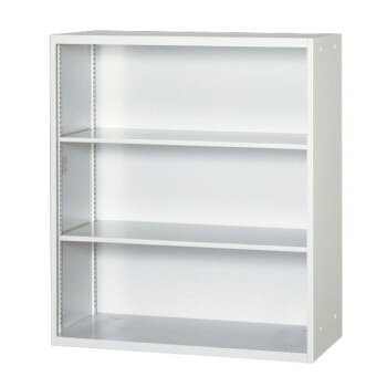 壁面収納家具/D:400・ホワイトタイプ オープン H1050 棚板2枚付 ALPSホワイト色 COM-UAO4-W11 [ラッピング不可][代引不可][同梱不可]