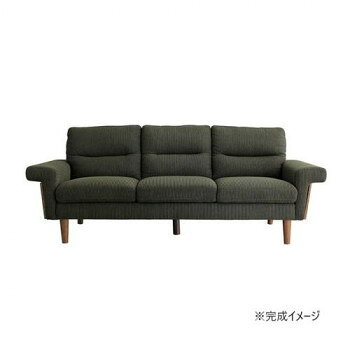 Love Sofa - 東馬(TOHMA) BAL(バル) 3Pソファ モスグリーン 54031830 [ラッピング不可][代引不可][同梱不可]
