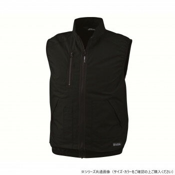 ジーベック(XEBEC) XE98019 空調服綿ベスト ストーンブラック M