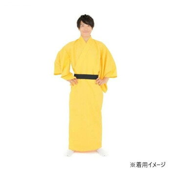 コスチューム コスプレ衣装 カラフル着流し イエロー
