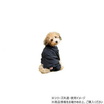 遠赤技研 ペットも温活 テラペットケア・ぬくぬくウエア 袖あり Lサイズ ブラック