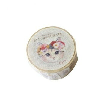 &nbsp;とことこサーカス マスキングテープ 猫/ネコ 「fleurs＆chats Book」 3個セット ST-MT-017花飾りを頭にのせたネコたちが可愛い【とことこサーカス マスキングテープ 猫/ネコ 「fleurs＆chats Book」 3個セット ST-MT-017】 fk094igrjs きれいな花飾りを頭にのせたネコたちが描かれた「fleurs&chats」のマスキングテープ。古いお花の図鑑をイメージしたデザインやお花がたくさん散りばめられた華やかなデザイン。少しアンティーク調の雰囲気はやわらかな和紙との相性がばっちりです。【注意事項】■着日指定をご希望される場合は発注日から約10日後以降でご指定下さい。(ご希望に添えない場合もございます。)■北海道、沖縄、離島など、一部配達できない地域や、別途運賃がかかる先もございますのでご了承下さい。サイズ20mm×5m個装サイズ：4×4×2cm重量個装重量：10g素材・材質和紙セット内容3個生産国日本 広告文責 (有)イースクエアTEL:0120-532-772 ※お客さま都合による、ご注文後の[キャンセル][変更][返品][交換]はお受けできませんのでご注意下さいませ。※当店では、すべての商品で在庫を持っておりません。記載の納期を必ずご確認ください。※ご注文いただいた場合でもメーカーの[在庫切れ][欠品][廃盤]などの理由で、[記載の納期より発送が遅れる][発送できない]場合がございます。その際は、当店よりご連絡させていただきます。あらかじめご了承ください。※こちらの商品は【他商品との同梱】ができません。※こちらの商品は【ギフトサービス】をお受けすることができません。 こちらの商品は【お取り寄せ(14営業日以内に発送予定)】となります。