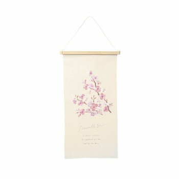 刺繍タペストリー L 桜の枝 5013-A