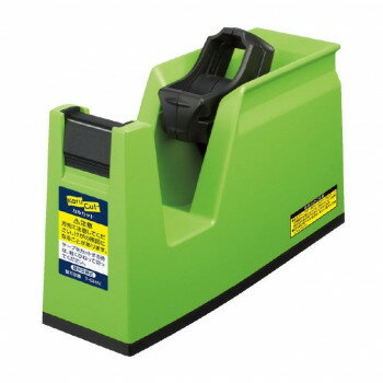 コクヨ テープカッター カルカット 大巻き・小巻きテープ両用 緑 T-SM100NG