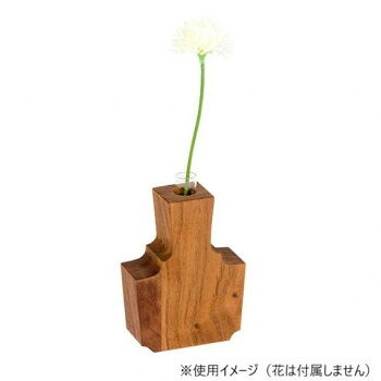Latree ラトレ KAKI カキ M・1輪挿し エリカ ♯WN ウォルナット PL1KAK-0030010-WNOL