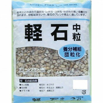 　ギフト対応について　楽天国際配送対象店舗 （海外配送）　Rakuten International Shipping&nbsp;グリーンプラン 軽石(中) 2L単用土【グリーンプラン 軽石(中) 2L】 fk094igrjs 多孔質のため、非常に軽く、通気性と排水性に優れています。サイズ奥行28×幅22×高さ4cm個装サイズ：28×22×4cm重量1kg個装重量：1000g生産国日本 製品詳細 商品名：グリーンプラン 軽石(中) 2Lカラー・サイズ名称：2274447JANコード：4527878002067 広告文責 (有)イースクエアTEL:0120-532-772 ※お客さま都合による、ご注文後の[キャンセル][変更][返品][交換]はお受けできませんのでご注意下さいませ。※当店では、すべての商品で在庫を持っておりません。記載の納期を必ずご確認ください。※ご注文いただいた場合でもメーカーの[在庫切れ][欠品][廃盤]などの理由で、[記載の納期より発送が遅れる][発送できない]場合がございます。その際は、当店よりご連絡させていただきます。あらかじめご了承ください。 こちらの商品は【お取り寄せ(14営業日以内に発送予定)】となります。