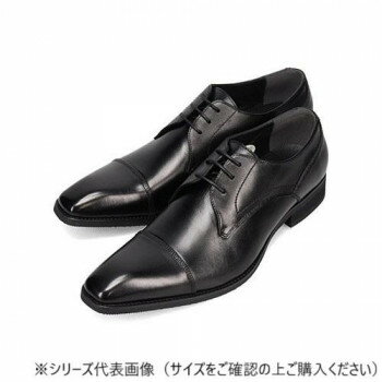 Business - ルーテシア LUTECIA ロングノーズ 外羽根ストレートチップ・ビジネスシューズ ブラック 25.0cm LU7808