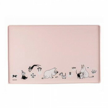 MOOMIN ムーミン ペット用シリコーンマット M ピンク MRA150011