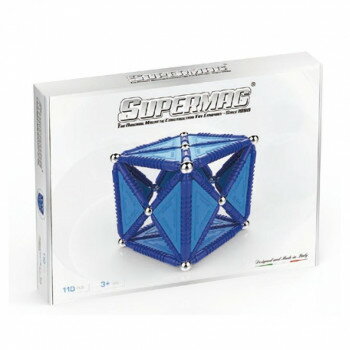 遊びながら学べる イタリア製玩具 スーパーマグ・ジオメトリー110 694-0006 [ラッピング不可][代引不可][同梱不可]