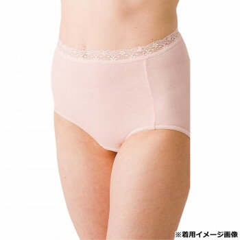 ビビエルボ メディロン 薄手インナー ハイウエストショーツ ミストピンク L 3348