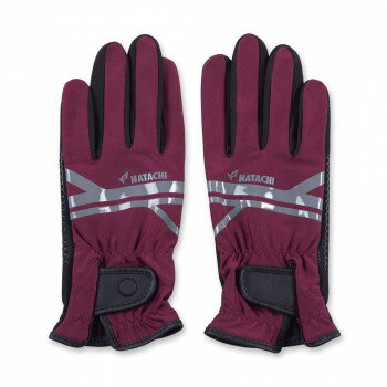 羽立工業 グラウンドゴルフ 全指ウルトラストレッチグローブ ワイン SS BH8029-66WA