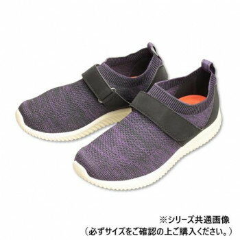 マリアンヌ製靴 ストレッチニットスニーカーWG110 パープル 3L WG110(4.0)