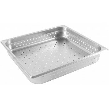 HG 18-8 ホテルパン穴明 2/3 65mm 7232PF 034123