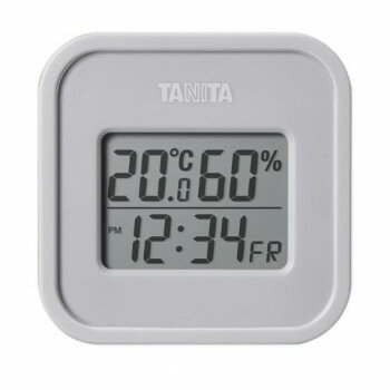 TANITA タニタ 温湿度計 ウォームグレー TT-588GY