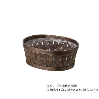 大橋新治商店 ブラウンバスケット寄せM 25-692