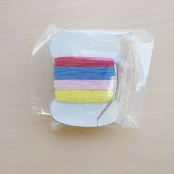 Hand-Sewing Threads - クロバー ボタンつけ糸 （10色 計100m） 74-559