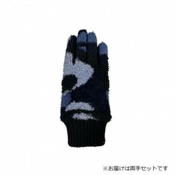 紳士用手袋 豚革コンビ手袋 25cm ネイビー(3) 001271421