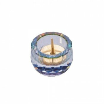 Buddhist Instruments - 瞳月(しずく) カットクリスタル 灯立 虹 32K200S900054