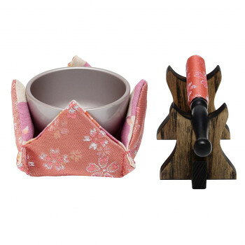Buddhist Instruments - のん りん布団セット りん2.0寸/りん棒3.5寸 ピンク/桜 59c3208300092