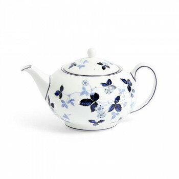 (B) Wedgwood ウェッジウッド ストロベリー インクブルー ティーポットL 1072184