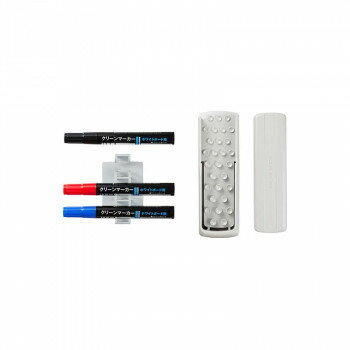 Whiteboard Marker - ホワイトボード用イレーザーホルダー＆マーカークリップセット CA-101 [ラッピング不可][代引不可][同梱不可]