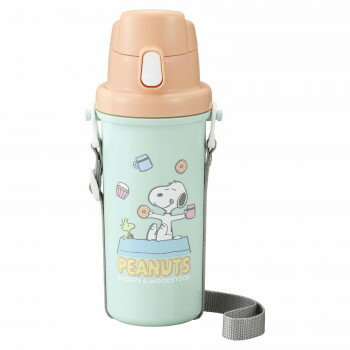 オーエスケー スヌーピー 直飲み水筒 600ml SC-600B