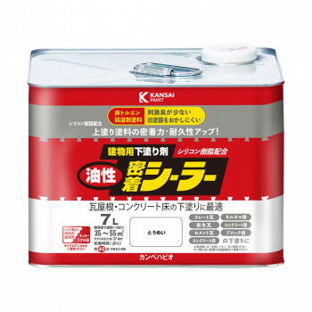 カンペハピオ ペンキ 塗料 油性密着シーラー とうめい 7L