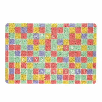 Door Mats - 大橋新治商店 PVCマット カラフルキューブ 17-510