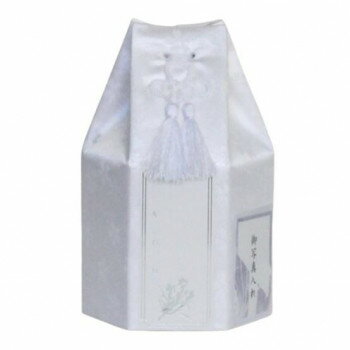 ペット供養 六角袋(サクラ柄) ホワイト 2.5寸 12入 060542 [ラッピング不可][代引不可][同梱不可]