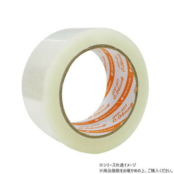 OPPテープ 薄手タイプ OPP-401 透明 6巻x10パック [ラッピング不可][代引不可][同 ...