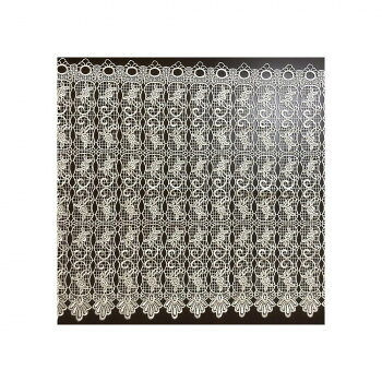 &nbsp;ゾエ カフェカーテン バラ柄総レース 60×125cm ベージュ 544-63薔薇の総レースの上品なカフェカーテン【ゾエ カフェカーテン バラ柄総レース 60×125cm ベージュ 544-63】 fk094igrjs 透け感が景色も彩光も邪魔をせず、とても清潔でお洒落な雰囲気になります。出窓、トイレの棚などちょっとしたところの目隠しに使うのもおすすめです。華やかさもあり上品な雰囲気で、高級感のある佇まいになります。洗濯ネットに入れていただければ丸洗いもできます。※光の当たり方によって色が違って見えることがございます。※裁断の都合上、柄の出方は1点1点異なります。※配達場所によって、お届け日の延期および別途送料が発生する場合があります。※着日指定・時間指定は承っておりません。サイズ60×125cm個装サイズ：45×32×2cm重量個装重量：211g素材・材質ポリエステル100%生産国中国 広告文責 (有)イースクエアTEL:0120-532-772 ※お客さま都合による、ご注文後の[キャンセル][変更][返品][交換]はお受けできませんのでご注意下さいませ。※当店では、すべての商品で在庫を持っておりません。記載の納期を必ずご確認ください。※ご注文いただいた場合でもメーカーの[在庫切れ][欠品][廃盤]などの理由で、[記載の納期より発送が遅れる][発送できない]場合がございます。その際は、当店よりご連絡させていただきます。あらかじめご了承ください。※こちらの商品は【他商品との同梱】ができません。※こちらの商品は【ギフトサービス】をお受けすることができません。 こちらの商品は【お取り寄せ(14営業日以内に発送予定)】となります。