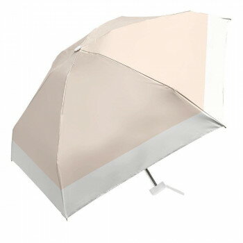 Umbrella - 中谷 折傘 UV コンパクトバイカラー折 ミルクティー 946-008