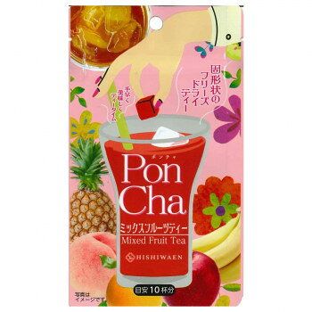 菱和園 PonCha(ポン茶) ミックスフルーツティ— 13g(10粒) 12袋
