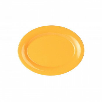 Kids Tableware - オーバルプレート 24cm イエロー CR209YW