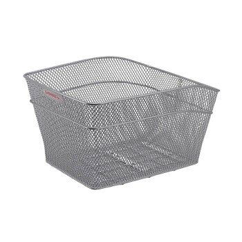 Baskets - センタン工業 自転車カゴ 後ろ用固定式メッシュバスケット シルバー RB-10SL