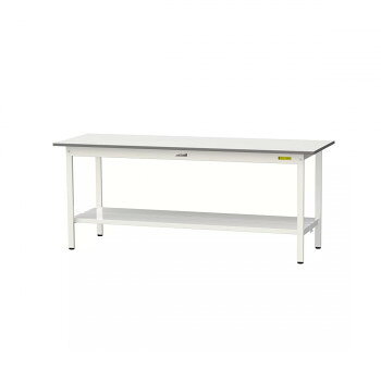 Rakuten - 山金工業(YamaTec) SUP-1860TT-WW ワークテーブル150シリーズ 固定式 (H740mm) 1800×600mm (全面棚板付) [ラッピング不可][代引不可][同梱不可]