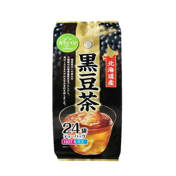 &nbsp;宇治森徳 北海道産黒豆茶 ノンカフェイン 24P×20袋 4361北海道産の黒豆を使用した黒豆茶のティーバッグ【宇治森徳 北海道産黒豆茶 ノンカフェイン 24P×20袋 4361】 栄養成分栄養成分表示(1袋5gあたり)推定値エネルギー23kcal/たんぱく質2.0g/脂質1.0g/炭水化物1.6g/食塩相当量0.002g原材料名称：黒豆茶(ティーバッグ)黒大豆(国産、遺伝子組み換えでない)アレルギー表示大豆（原材料の一部に含んでいます）保存方法高温・多湿を避け、移り香にご注意ください。製造（販売）者情報販売者:株式会社宇治森徳大阪府松原市三宅西5丁目716-3fk094igrjs 焙煎度合いが異なる、2種類の北海道産黒豆をブレンドし、香ばしさとまろやかな甘みを引き出した黒豆茶です。やかんやサーバーでまとめて作ったり、急須で淹れるのにもぴったりな、5g入りのティーバッグです。カフェインゼロなのでお子様からお年寄りまで安心してお飲みいただけます。【基本の飲み方】やかん等でお湯出し(熱湯1Lに1〜2袋。約15分)沸騰させた熱湯1Lに、ティーバッグを1〜2袋入れ、約15分置きます。お好みの濃さになりましたら、よくかき混ぜて、ティーバッグを取り出し、お召し上がりください。冷茶にする場合は、荒ざまし後、保存容器に移し替えて、冷蔵庫で冷やしてお召し上がりください。ティーポットや急須でお湯出し(熱湯200〜250mlに1袋。約1分)ティーポットや急須に1袋を入れ、沸騰させた熱湯を200〜250mlを、ティーバッグに当てるように注ぎます。1分ほど待ってから、カップに注ぎ、お召し上がりください。水出し(水1Lに2袋。2〜3時間)保存容器にティーバッグ2袋を入れ、水1Lを注ぎます。冷蔵庫で2〜3時間冷やし、お好みの濃さになりましたらティーバッグを取り出し、お飲みください。【その他の飲み方】寒い時期には、ほうじ茶のティーバッグと一緒に浸出して、「黒豆ほうじ茶」にすると、香りがよく甘みも楽しめる、身体暖まるお茶になります。内容量120g(5g×24袋)サイズ個装サイズ：49×25×30cm重量個装重量：3120g仕様賞味期間：製造日より140日生産国日本 製品詳細 商品名：宇治森徳 北海道産黒豆茶 ノンカフェイン 24P×20袋 4361カラー・サイズ名称：2294666JANコード：4970058496581 広告文責 (有)イースクエアTEL:0120-532-772 ※お客さま都合による、ご注文後の[キャンセル][変更][返品][交換]はお受けできませんのでご注意下さいませ。※当店では、すべての商品で在庫を持っておりません。記載の納期を必ずご確認ください。※ご注文いただいた場合でもメーカーの[在庫切れ][欠品][廃盤]などの理由で、[記載の納期より発送が遅れる][発送できない]場合がございます。その際は、当店よりご連絡させていただきます。あらかじめご了承ください。※こちらの商品は【他商品との同梱】ができません。※こちらの商品は【ギフトサービス】をお受けすることができません。 こちらの商品は【お取り寄せ(14営業日以内に発送予定)】となります。
