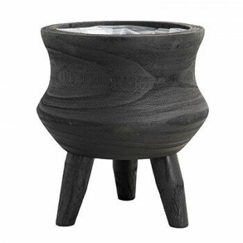 &nbsp;グリーンポット 植木鉢 ナックス 足つきポット ブラック 16cm JH-0416BK 2個入ナチュラルテイストで植物を飾ろう【グリーンポット 植木鉢 ナックス 足つきポット ブラック 16cm JH-0416BK 2個入】 fk094igrjs 引き締めのブラック、ナチュラルテイストで植物を飾れます。※こちらの商品の発送先は法人様限定となり、個人宅様への発送はできません。※北海道・沖縄・離島への送料は別途お見積となります。※内側にはビニールが付いています。サイズ外寸:最大直径17×高さ20×底面直径13.3cm、内寸:口径11.5×高さ9×底面直径8cm個装サイズ：17×17×20cm重量450g個装重量：450g素材・材質木(WOOD)仕様穴:なし形状:円状生産国中国 製品詳細 商品名：グリーンポット 植木鉢 ナックス 足つきポット ブラック 16cm JH-0416BK 2個入カラー・サイズ名称：2320953JANコード：4573276875871 広告文責 (有)イースクエアTEL:0120-532-772 ※お客さま都合による、ご注文後の[キャンセル][変更][返品][交換]はお受けできませんのでご注意下さいませ。※当店では、すべての商品で在庫を持っておりません。記載の納期を必ずご確認ください。※ご注文いただいた場合でもメーカーの[在庫切れ][欠品][廃盤]などの理由で、[記載の納期より発送が遅れる][発送できない]場合がございます。その際は、当店よりご連絡させていただきます。あらかじめご了承ください。※こちらの商品は【他商品との同梱】ができません。※こちらの商品は【ギフトサービス】をお受けすることができません。 こちらの商品は【お取り寄せ(14営業日以内に発送予定)】となります。