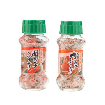 みなり 明太子ふりかけ 85g・かにふりかけ 85g 各15個セット [ラッピング不可][代...