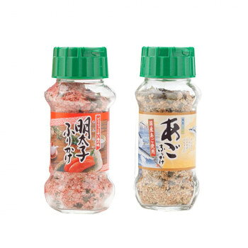 &nbsp;みなり 明太子ふりかけ 85g・あごふりかけ 85g 各15個セット風味ゆたかなふりかけ【みなり 明太子ふりかけ 85g・あごふりかけ 85g 各15個セット】 栄養成分栄養成分表(100g当たり)【明太子ふりかけ】熱量:322kcal、たんぱく質:8.8g、脂質:0.6g、炭水化物:70.4g、食塩相当量:13.5g【あごふりかけ】熱量:427kcal、たんぱく質:17.7g、脂質:16.1g、炭水化物:52.9g、食塩相当量:8.9g原材料名称：ふりかけ【明太子ふりかけ】でん粉(国内製造)、ぶどう糖、ポテトフレーク、食塩、パン粉、発酵調味料、青のり風味顆粒、辛子明太子、オキアミエキス、砂糖、醤油、のり、香辛料、鰹節粉末、デキストリン、鰹エキス粉末、トマトパウダー、かつお風味調味料、蛋白加水分解物/加工でん粉、調味料(アミノ酸等)、着色料(カロチノイド、ラック、紅麹、カラメル)、香料、酸味料、香辛料、甘味料(ステビア、カンゾウ)、(一部に乳成分・小麦・大豆を含む)【あごふりかけ】炒りごま(国内製造)、ポテトフレーク、ぶどう糖、とびうお(国産)、でん粉、鰹風味顆粒(乳糖、食塩、鰹節粉末、砂糖、その他)、食塩、砂糖、醤油、のり、乾燥ネギ、乾燥おから、デキストリン、鰹節粉末、粉末醤油、発酵調味料、抹茶、あおさ、香辛料、野菜エキスパウダー/調味料(アミノ酸等)、加工でん粉、カラメル色素、貝Ca、甘味料(カンゾウ、ステビア、アセスルファムK)、(一部に乳成分・小麦・さば・大豆・ごまを含む)アレルギー表示乳、小麦、ごま、さば、大豆（原材料の一部に含んでいます）保存方法直射日光などの高温や多湿を避けて、保存してください。製造（販売）者情報製造者:株式会社みなり広島県東広島市河内町下河内636fk094igrjs あたたかいご飯におむすび、お弁当にふりかけて、お召し上がりください。【明太子ふりかけ】ごはんのともとして定評のある明太子(すけとうだらの卵)をふりかけにしました。【あごふりかけ】国産のあご(とびうお)を使用した塩焼風味のふりかけです。内容量明太子ふりかけ(85g)・あごふりかけ(80g)×各15個サイズ個装サイズ：34.8×17.2×43.5cm重量個装重量：12000g仕様賞味期間：製造日より360日生産国日本 広告文責 (有)イースクエアTEL:0120-532-772 ※お客さま都合による、ご注文後の[キャンセル][変更][返品][交換]はお受けできませんのでご注意下さいませ。※当店では、すべての商品で在庫を持っておりません。記載の納期を必ずご確認ください。※ご注文いただいた場合でもメーカーの[在庫切れ][欠品][廃盤]などの理由で、[記載の納期より発送が遅れる][発送できない]場合がございます。その際は、当店よりご連絡させていただきます。あらかじめご了承ください。※こちらの商品は【他商品との同梱】ができません。※こちらの商品は【ギフトサービス】をお受けすることができません。 こちらの商品は【お取り寄せ(14営業日以内に発送予定)】となります。